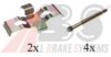 A.B.S. 1248Q Accessory Kit, disc brake pads